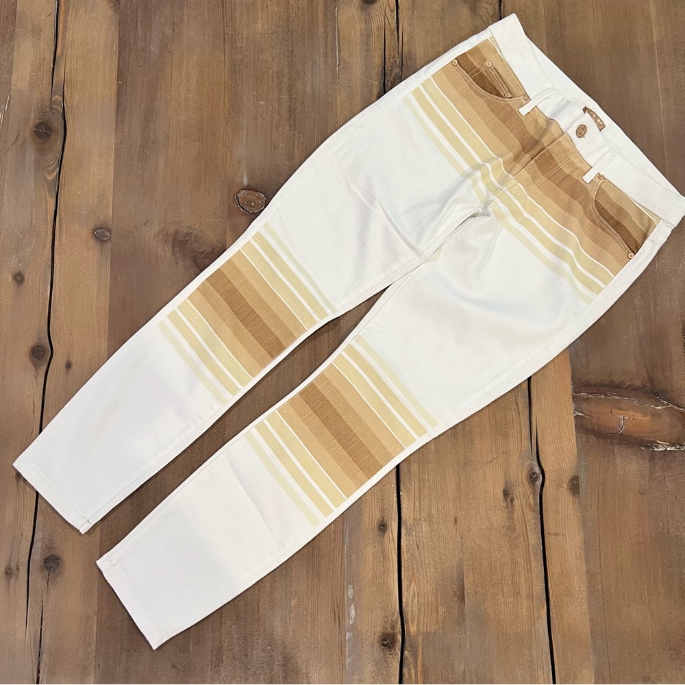 RARE Unique Mother Denim The Looker Love On The Line Skinny Jeans